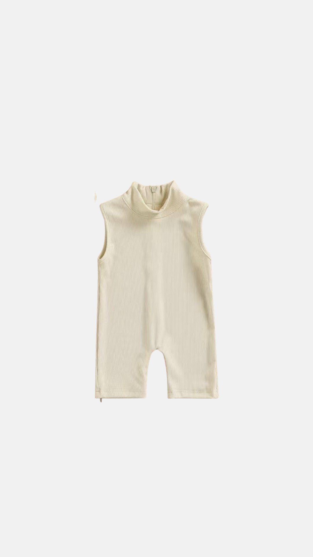 Little girls solid jumpsuit