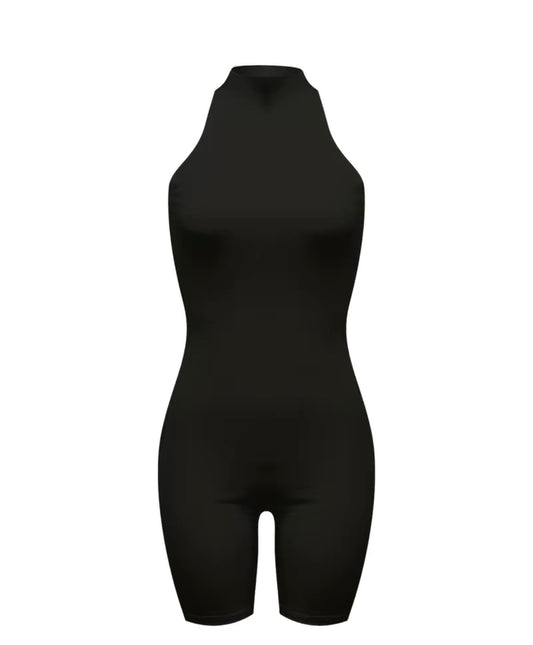 Multipurpose black bodysuit